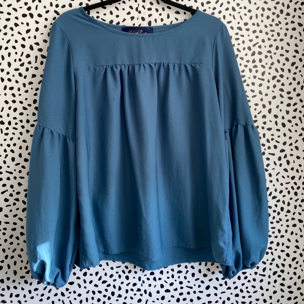 Francesca’s Blue Blouse